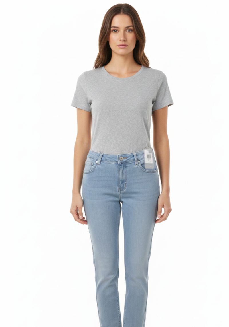 WOMEN  JEAN (SL)-ICE BLUE
