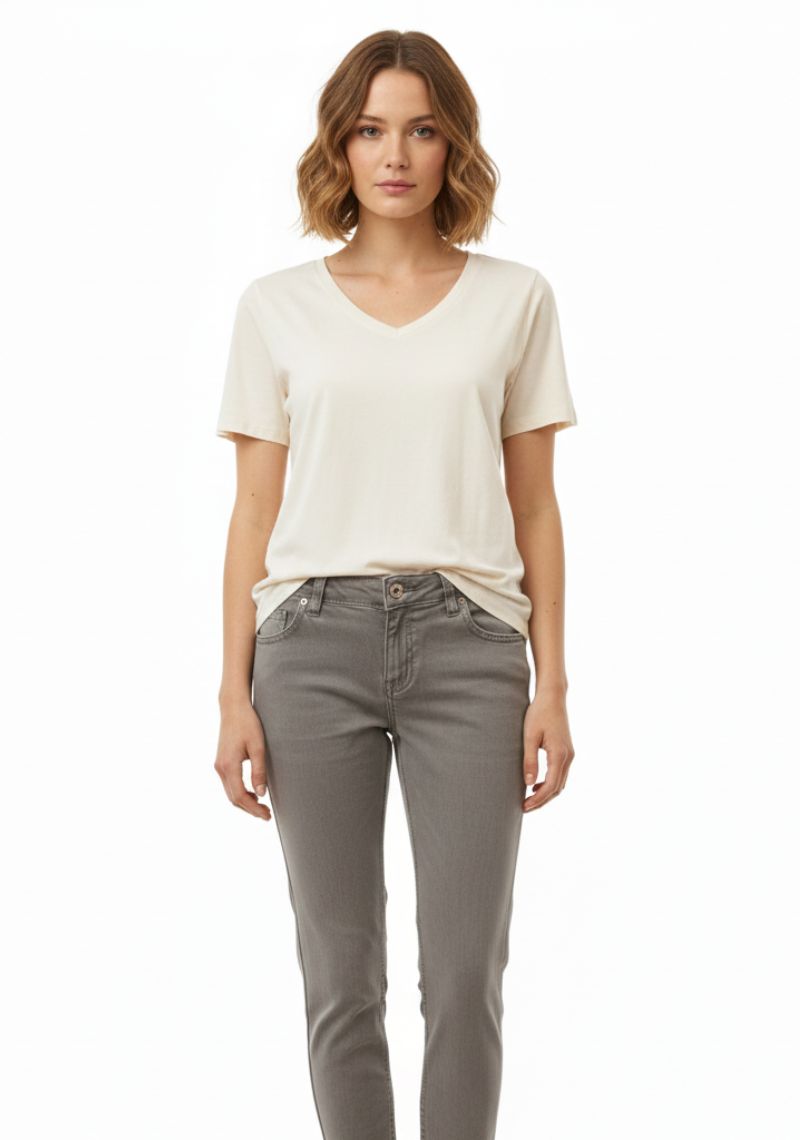 WOMEN JEAN (SL)-GRAY