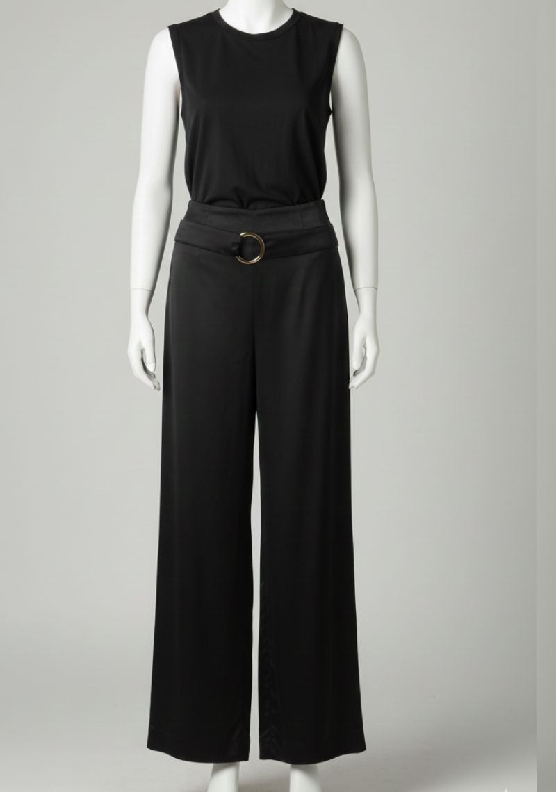 WOMENS PALAZZO - BLACK