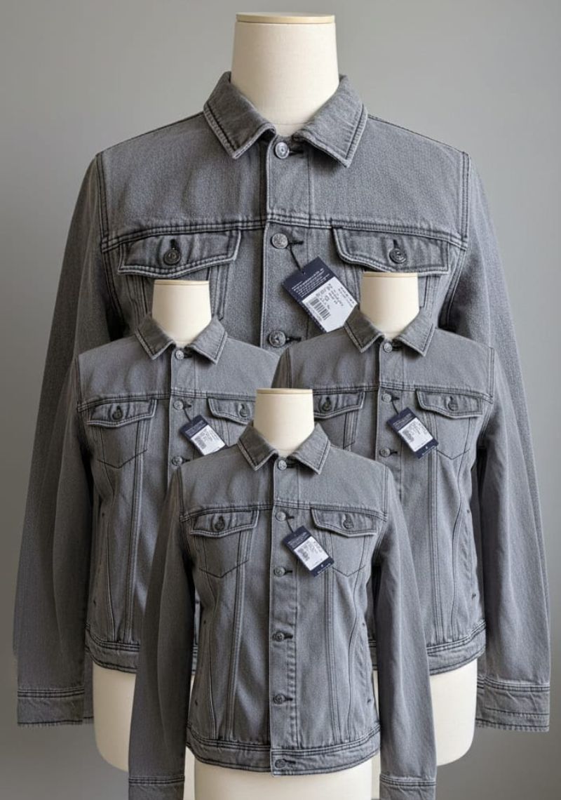 WINTER JACKET - DENIM BLUE