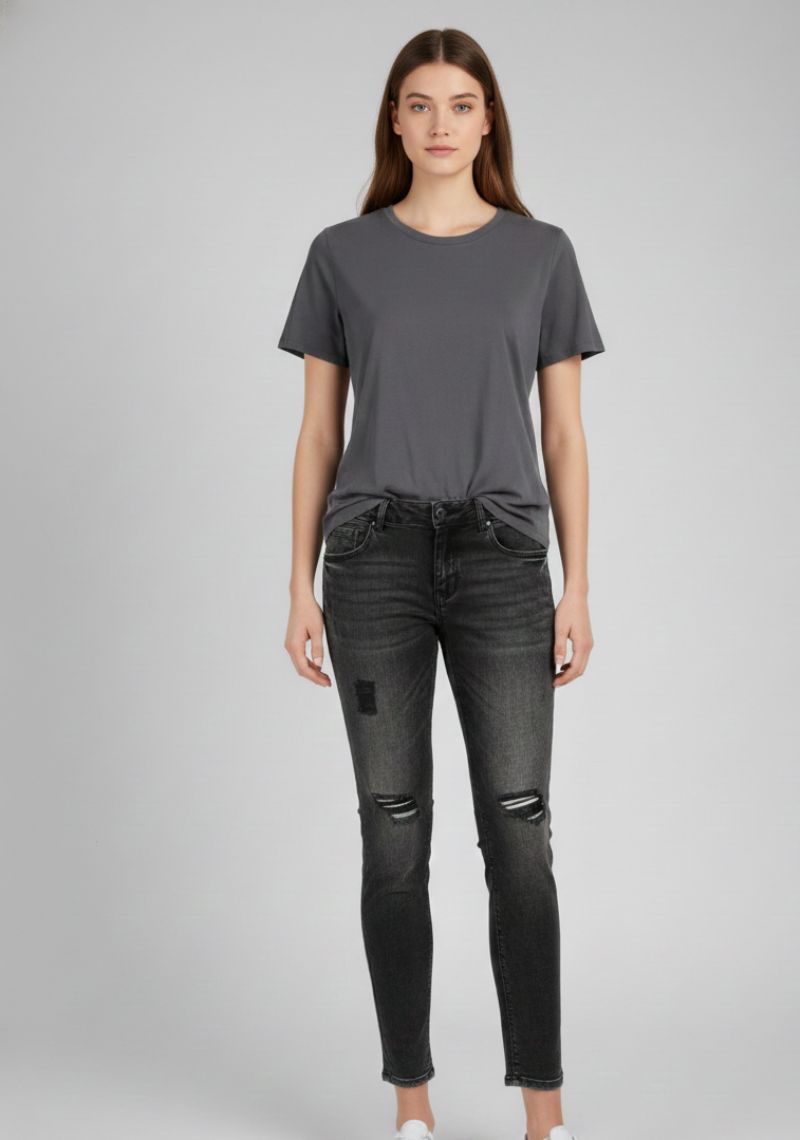 WOMEN JEAN (SL)-ASSORTED BLACK