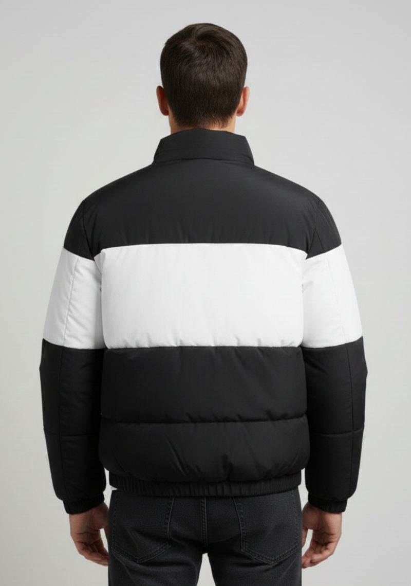 WINTER JACKET - BLACK AND WHITE