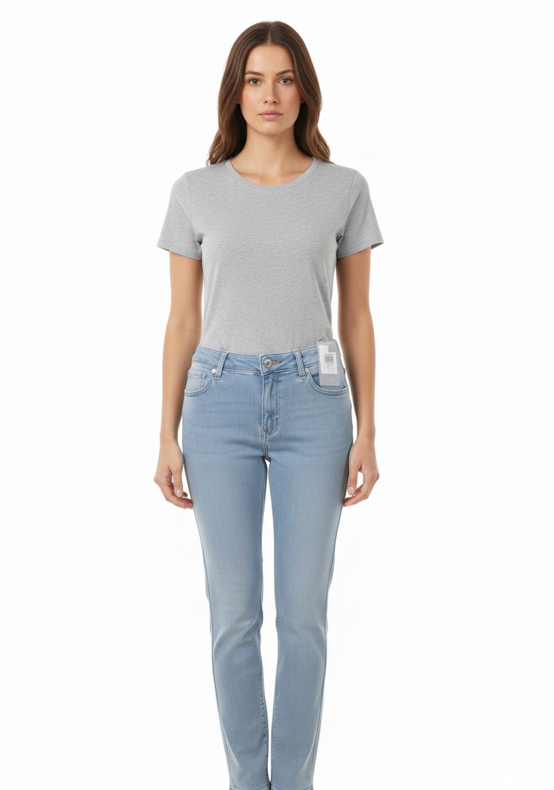 WOMEN JEAN (SL)-ICE BLUE