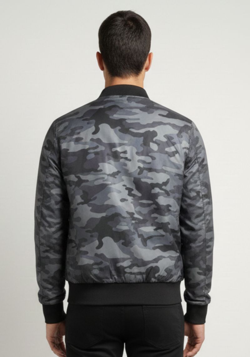 WINTER JACKET - OLIVE AND BLACK