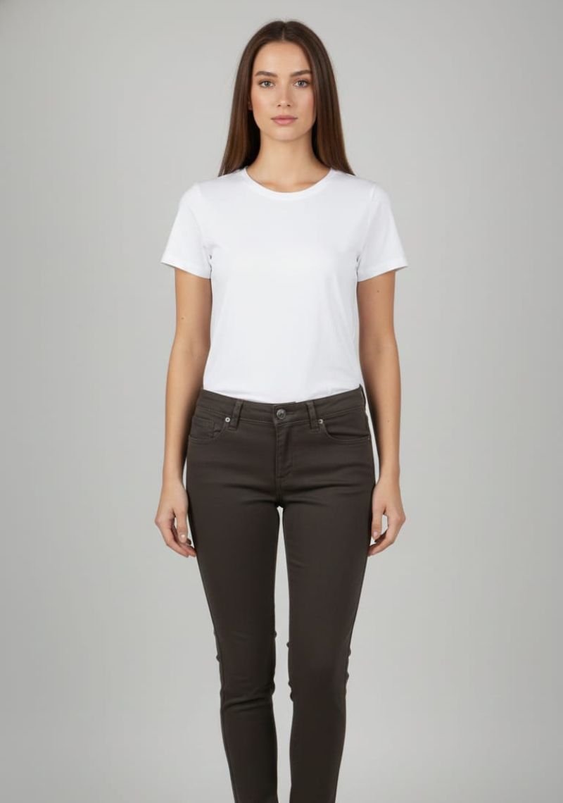 WOMEN JEAN (SL)-DARK GRAY