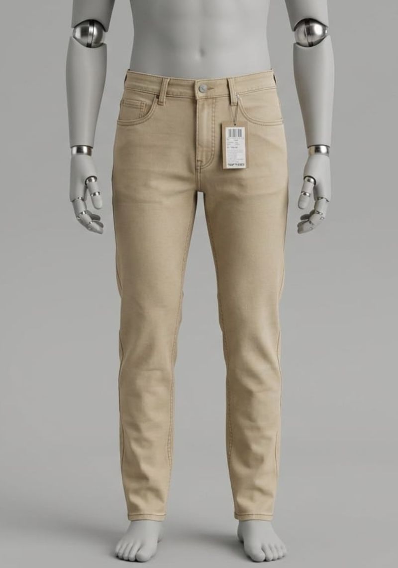 Mens Denim Pant - Kakki(ED)