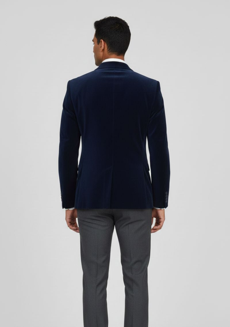 MENS BLAZER - NAVY BLUE