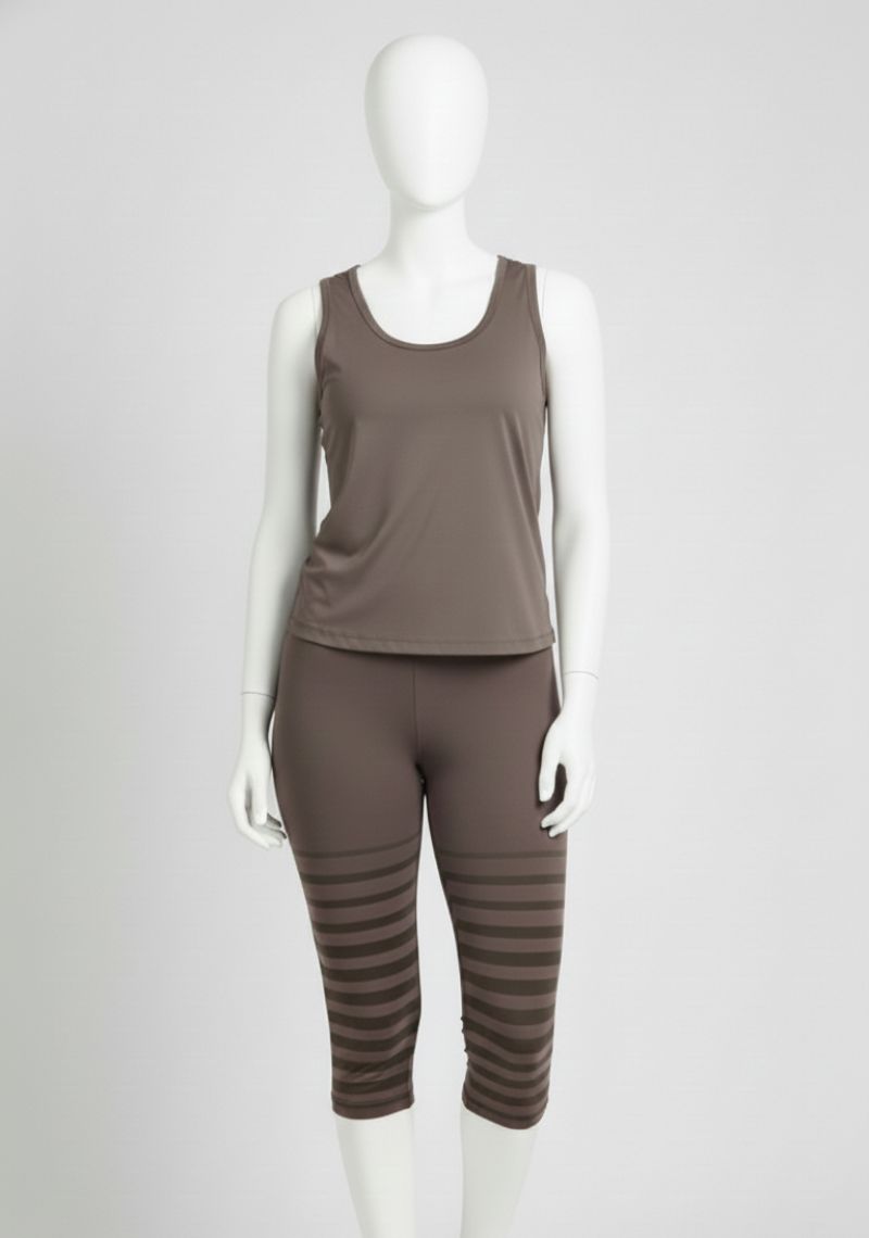 WOMENS LEGGINGS [MD] - WENGE [BROWN]