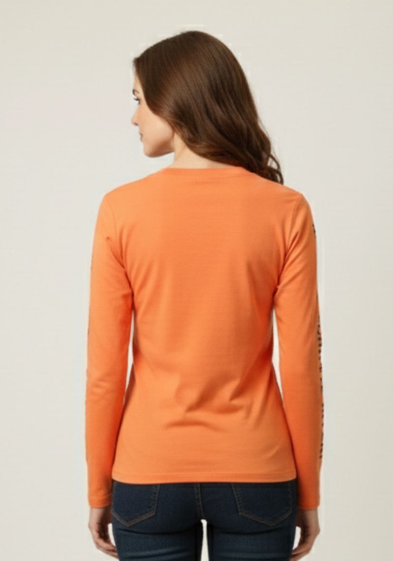 WOMENS T-SHIRT - CORAL