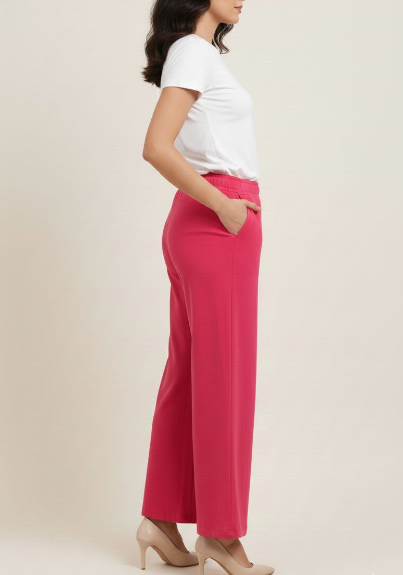 WOMENS PALAZZO - FUSCHIA [ PINK ]