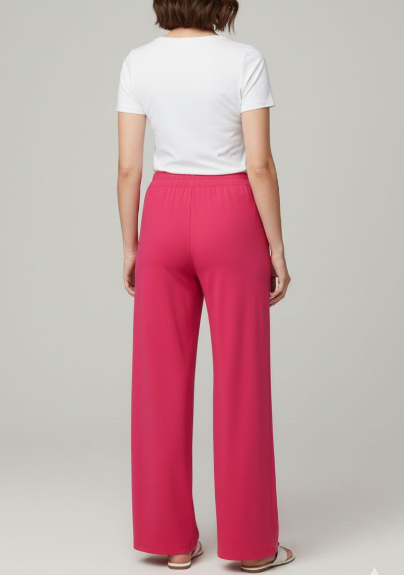 WOMENS PALAZZO - MAGENTA [ PINK ]