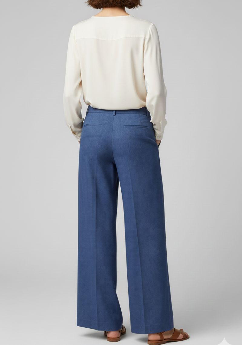 WOMENS PALAZZO - DARK BLUE 2