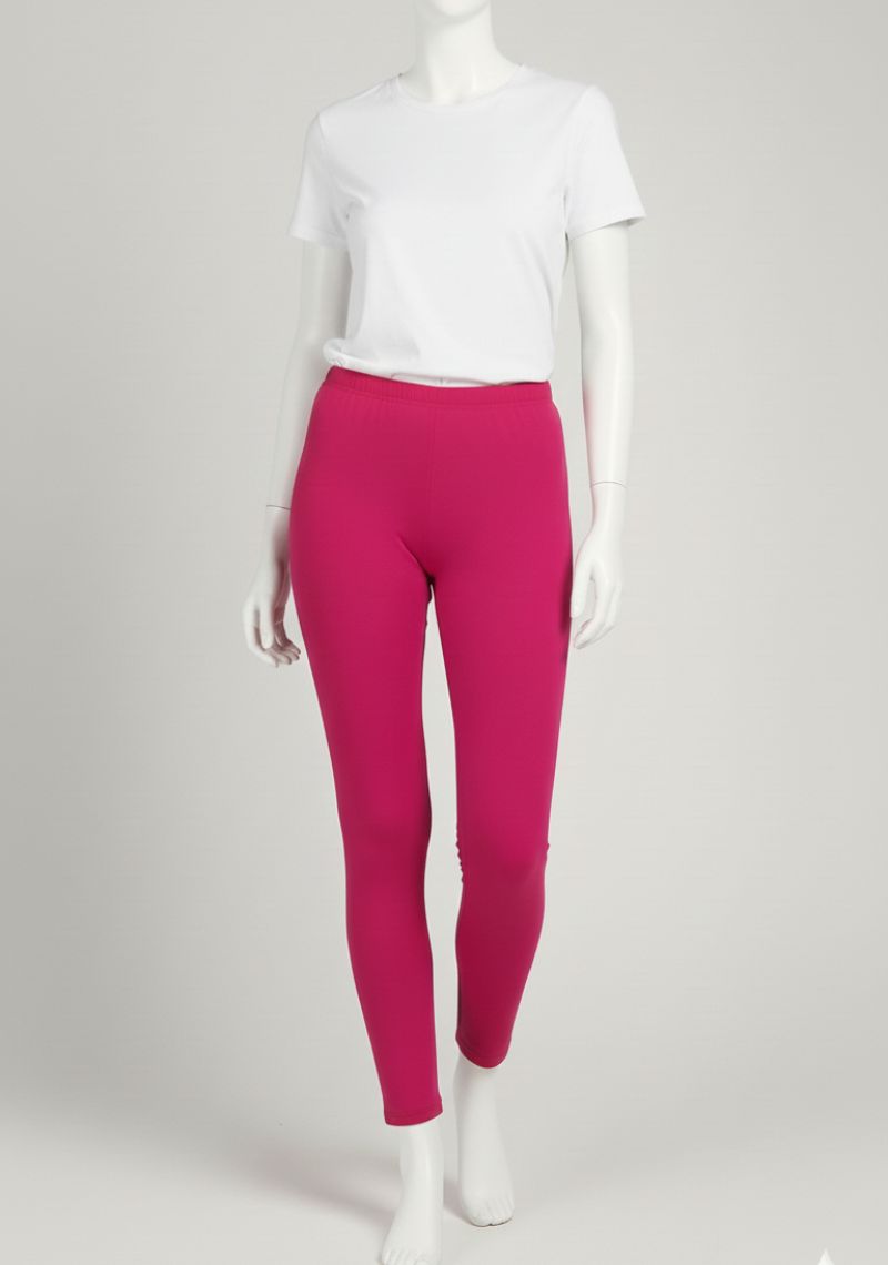 WOMENS LEGGINGS [MD] - DARK PINK