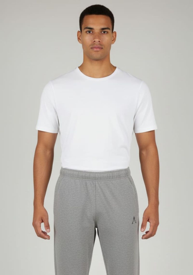 ACTIMAXX TRACK PANT [SL] - PLAIN LIGHT GREY