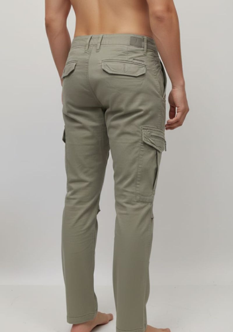 MENS CARGOS PANT- MUTED OLIVE (ED)
