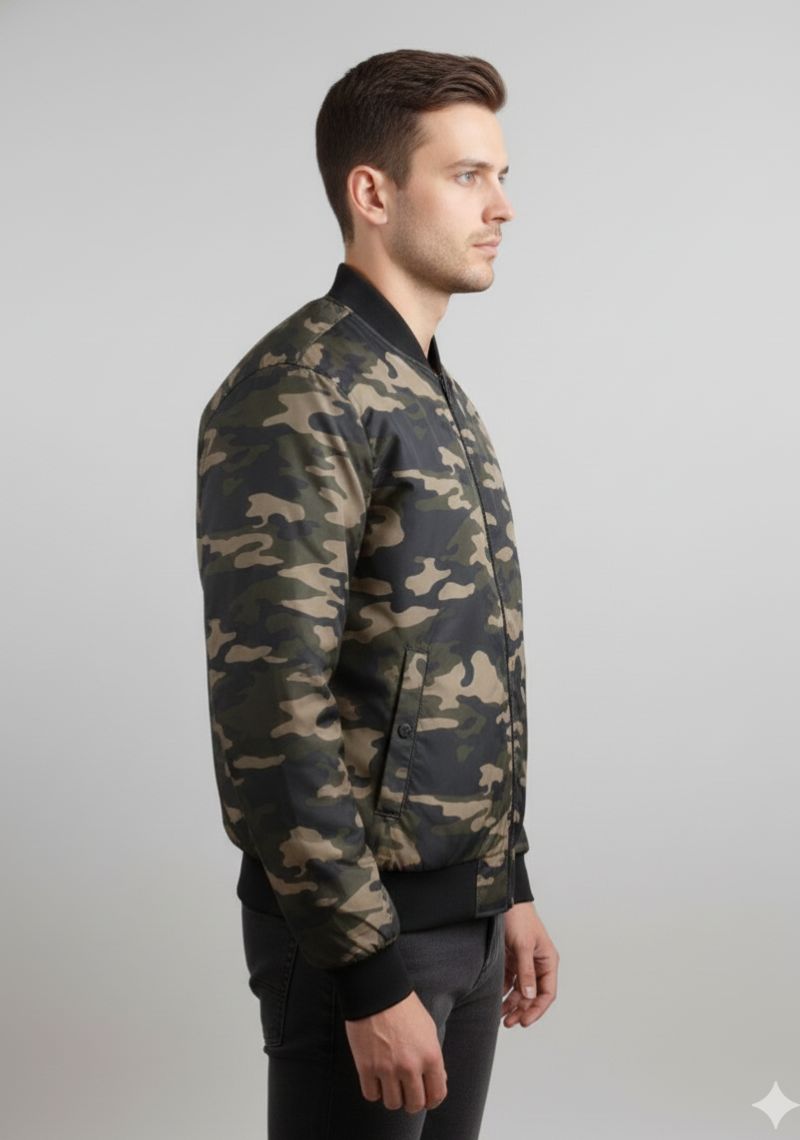 WINTER JACKET - BLUE AND GREEN