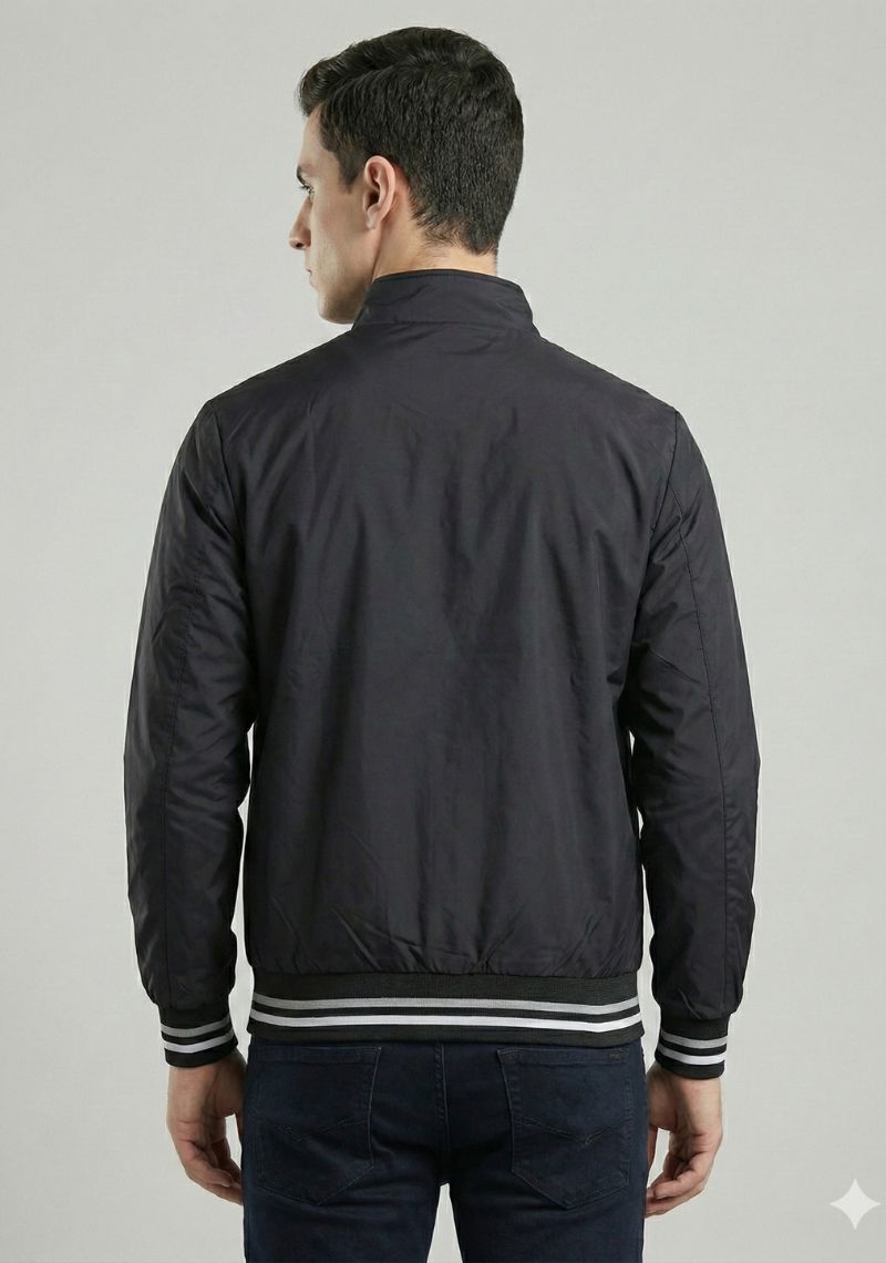 WINTER JACKET - BLACK AND WHITE