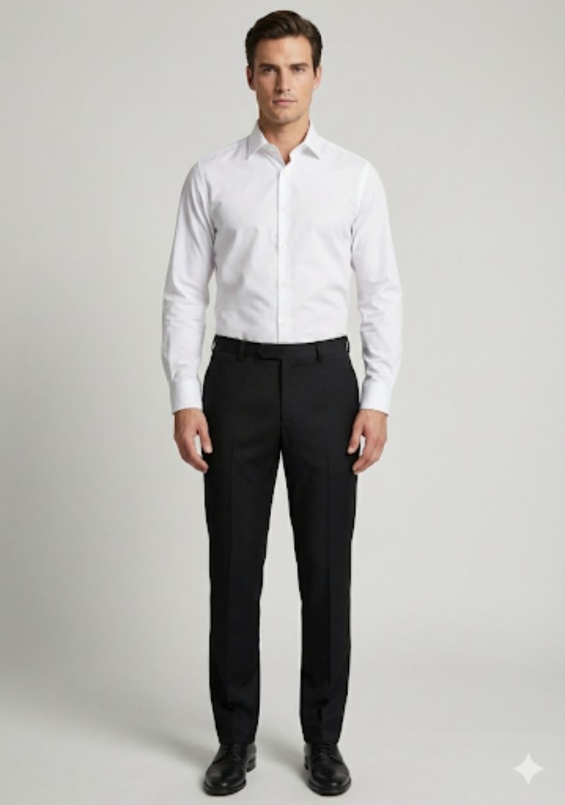 FORMAL TROUSER - PLAIN BLACK