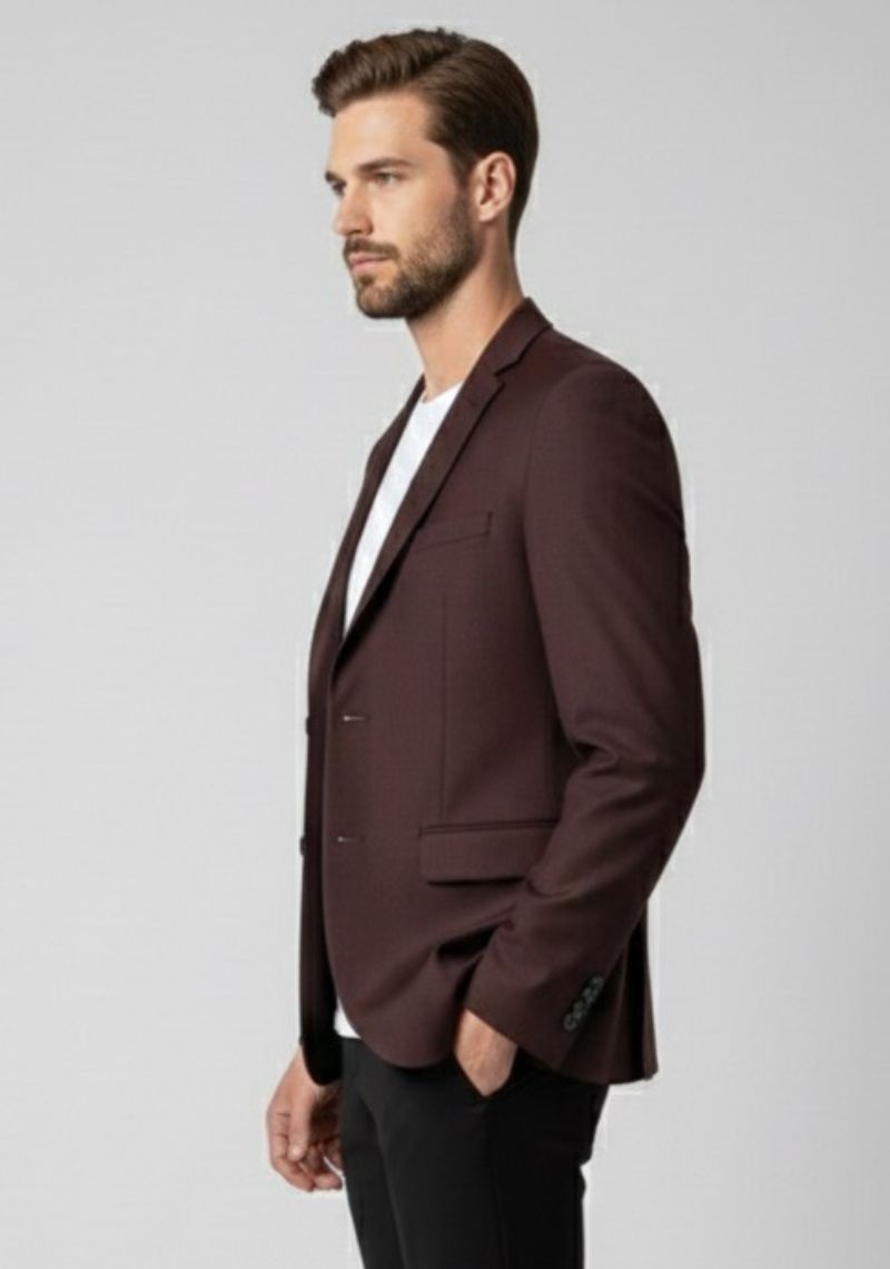 MENS BLAZER - WINE
