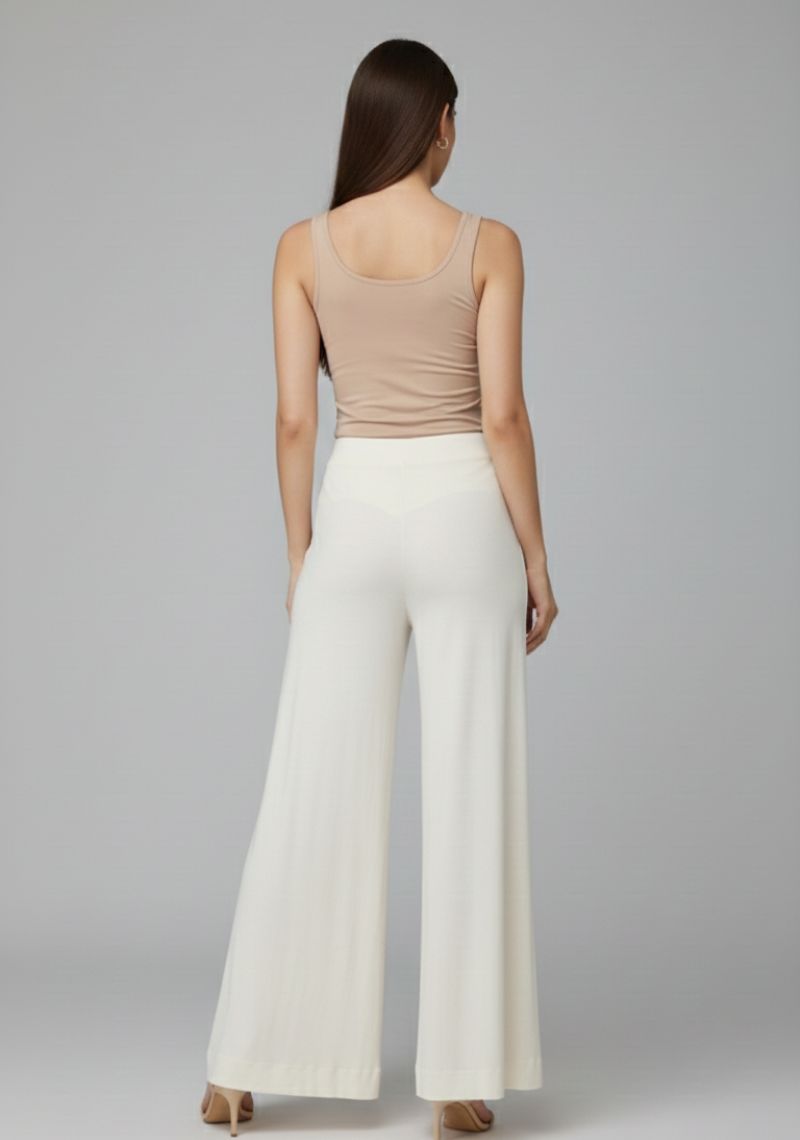 WOMENS PALAZZO - SNOW [ WHITE ]