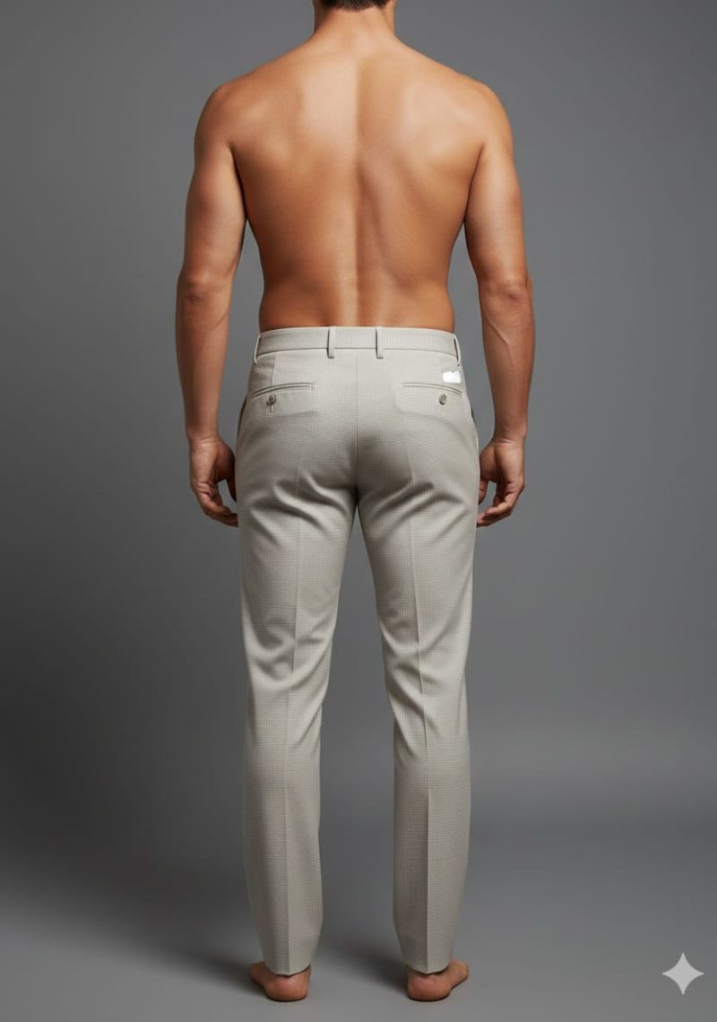 Mens Formal Trouser -Light Gray (ED)