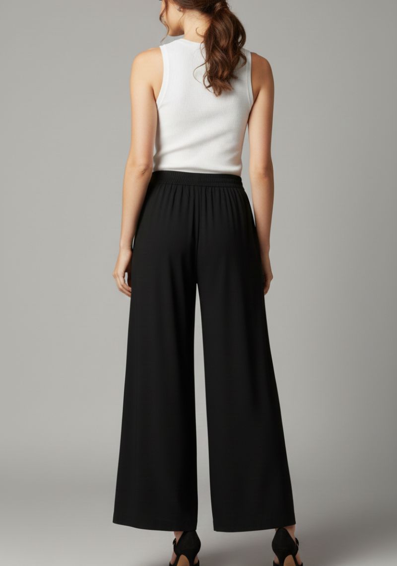 WOMENS PALAZZO - OBSIDIAN [ BLACK ]