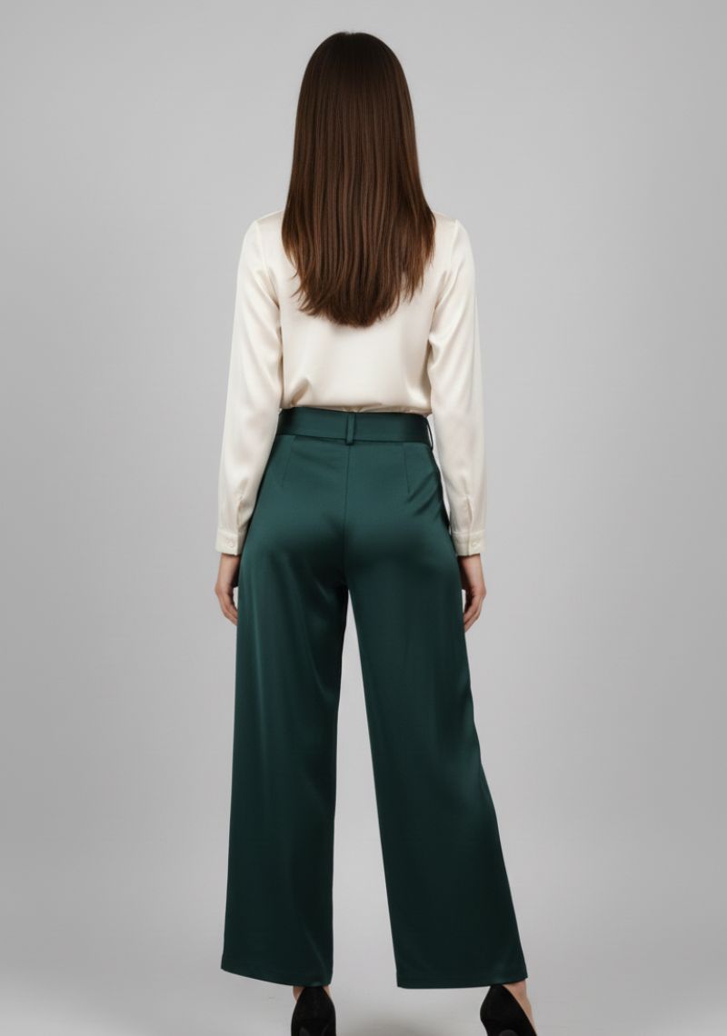 WOMENS PALAZZO - GREEN