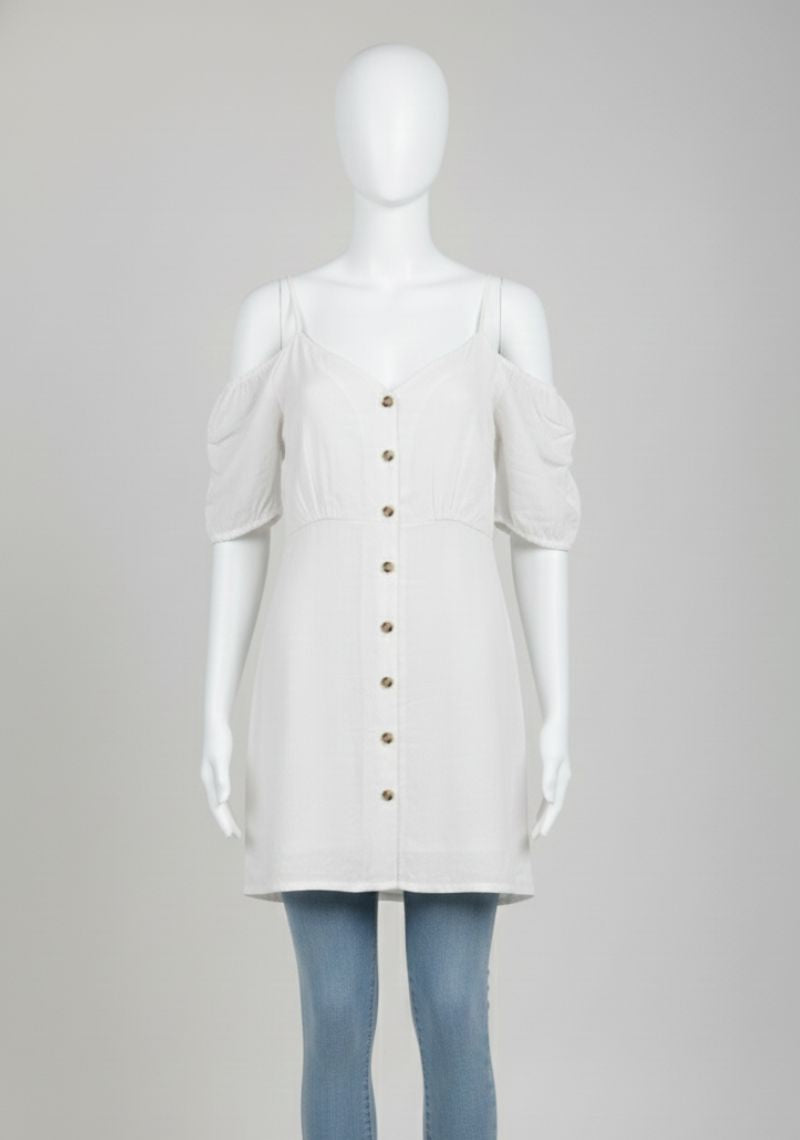 WOMEN WESTERN TOP - WHITE