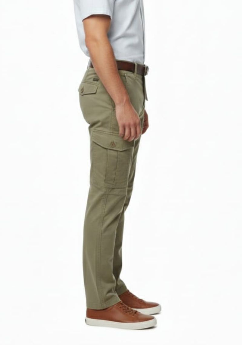 MENS CARGOS PANT LIGHT GREEN-(SL)