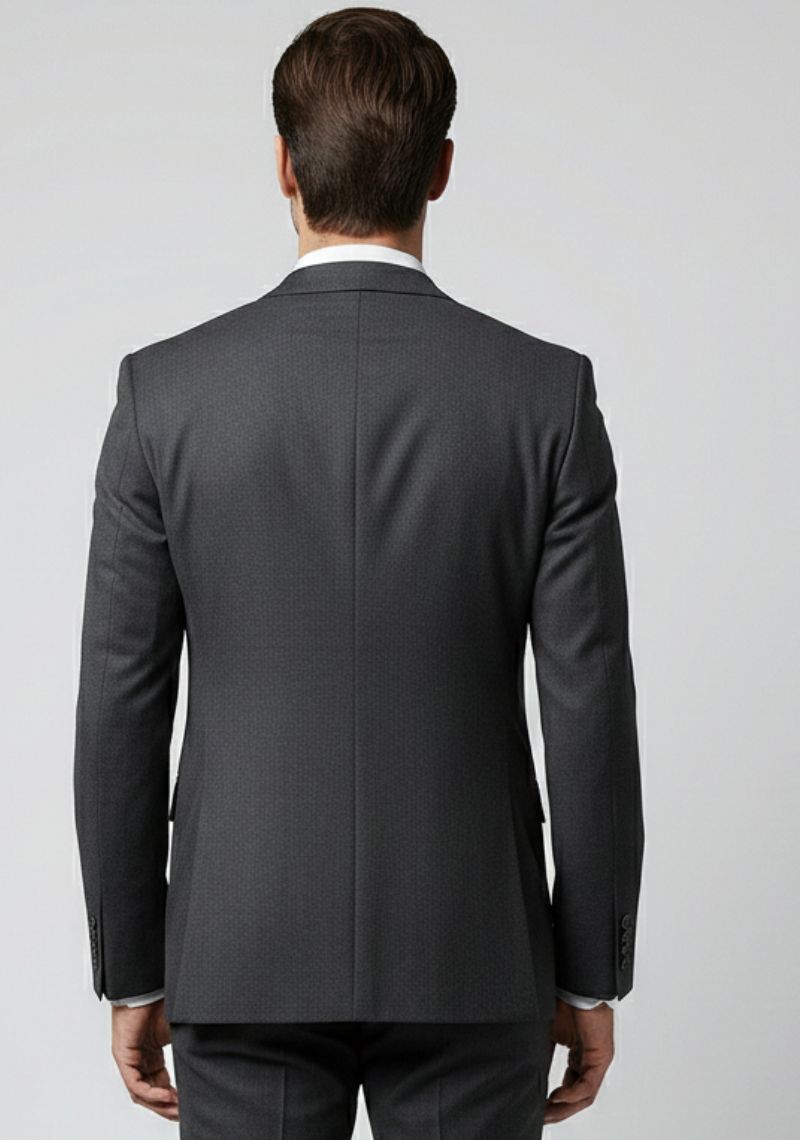 MENS BLAZER [MD] - BRIGHT BLACK