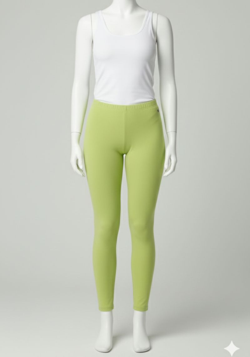 WOMENS LEGGINGS [MD] - LEAF GREEN