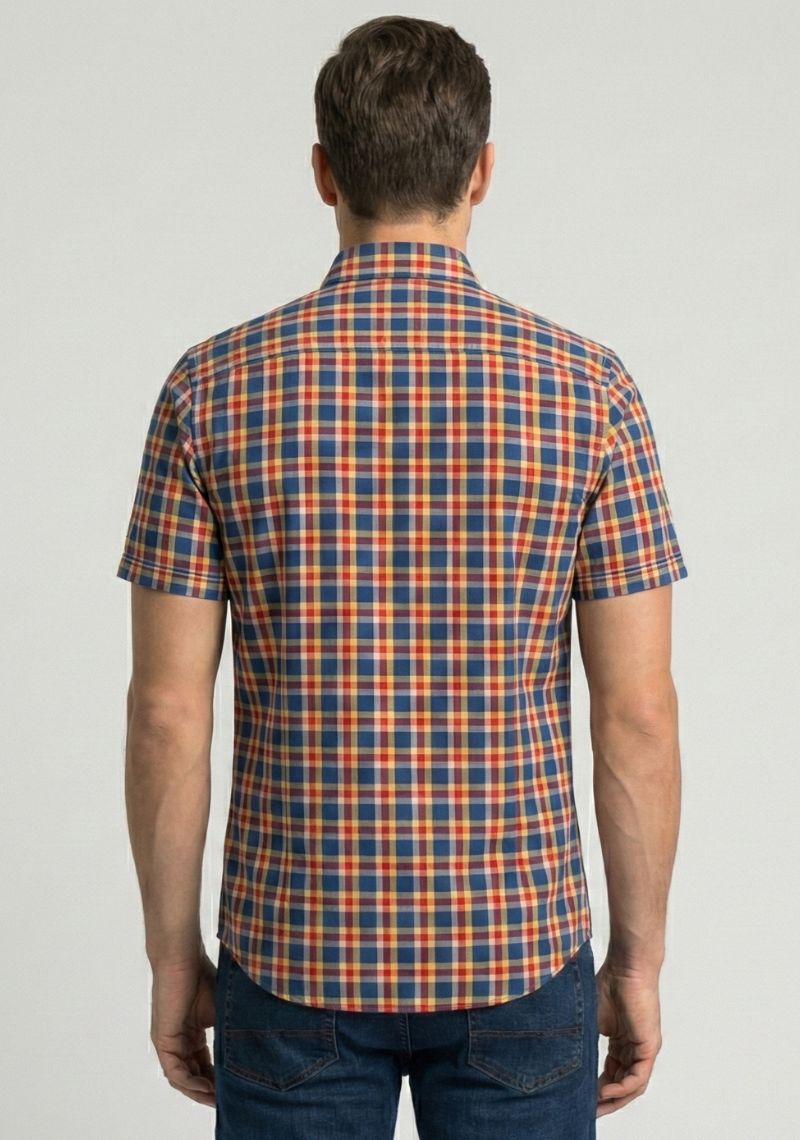 SHIRT - YELLOW CHECKED