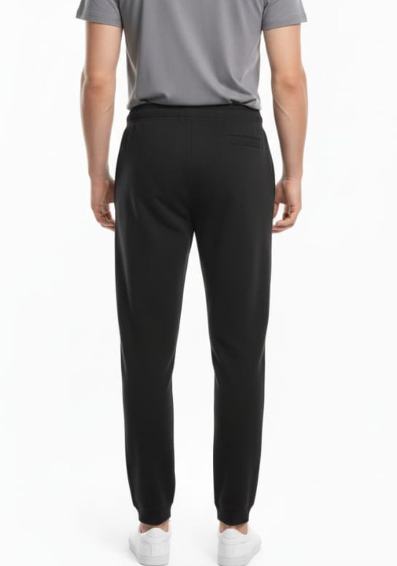 ACTIMAXX TRACK PANT [SL] - BLACK & ORANGE LINE
