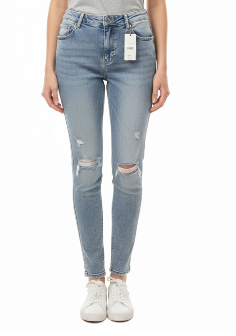 WOMEN JEAN (SL)-MIDSTONE BLUE