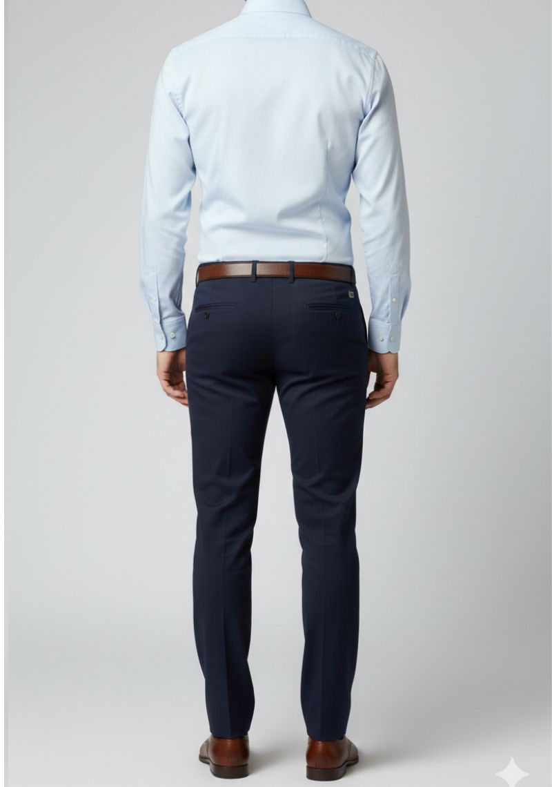 FORMAL TROUSER [MD] - NAVY BLUE