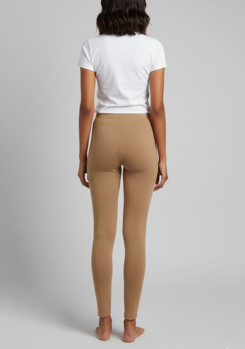 WOMENS LEGGINGS [MD] - GOLDEN BEIGE