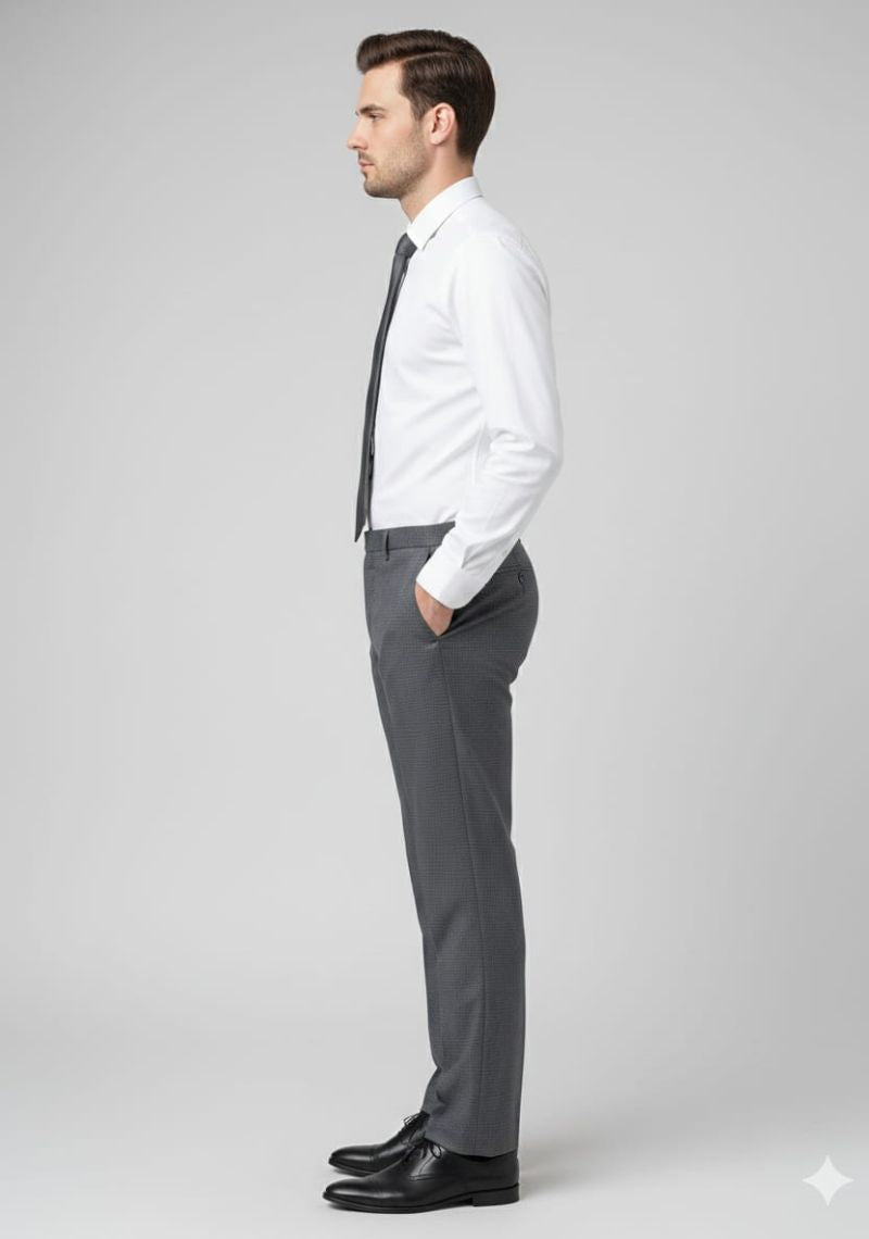 Mens Formal Trouser -Dark Gray(ED)