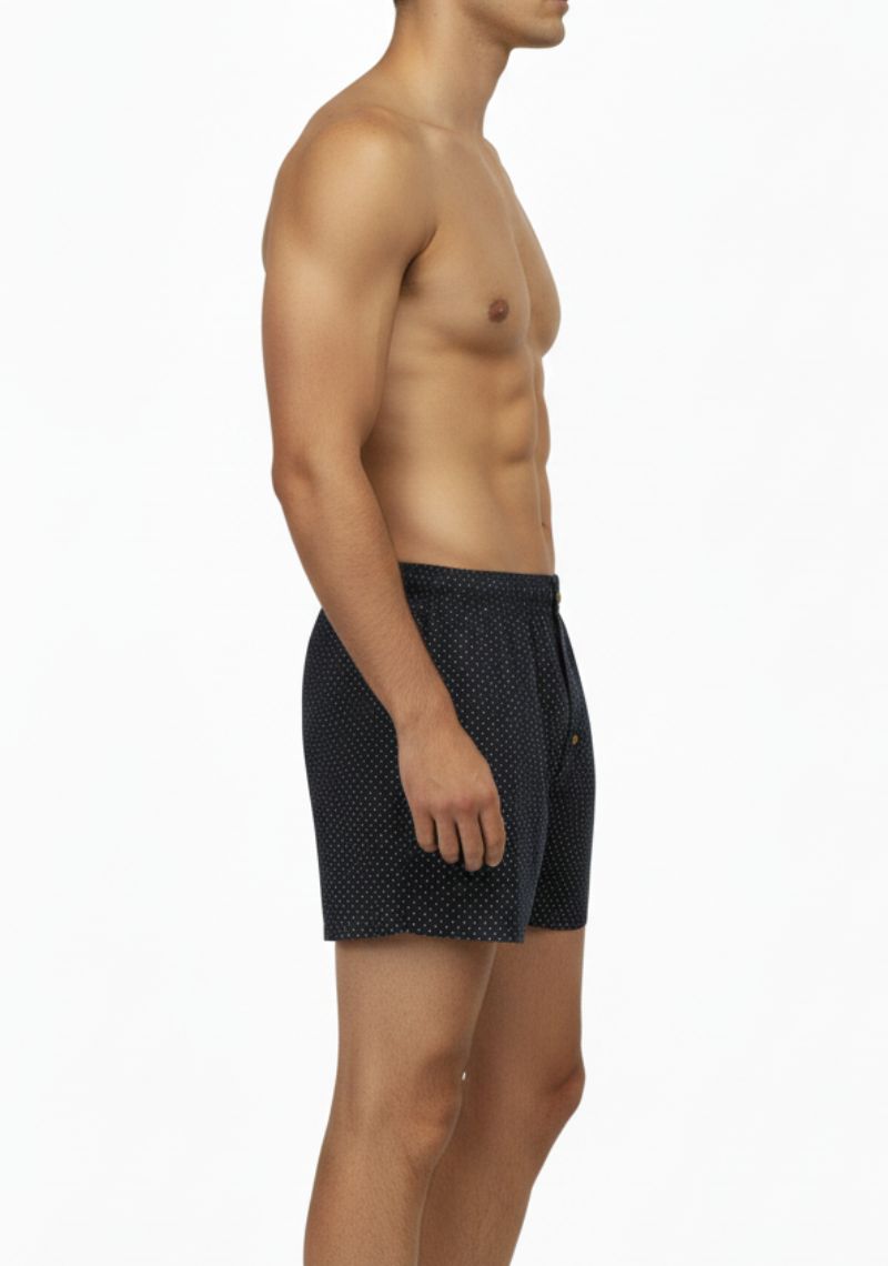 WESTSIDE BOXER [SL] - NAVY PRINTED