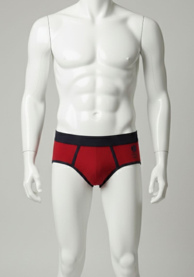 MENS BRIEFS [ED] - MAROON AND NAVY