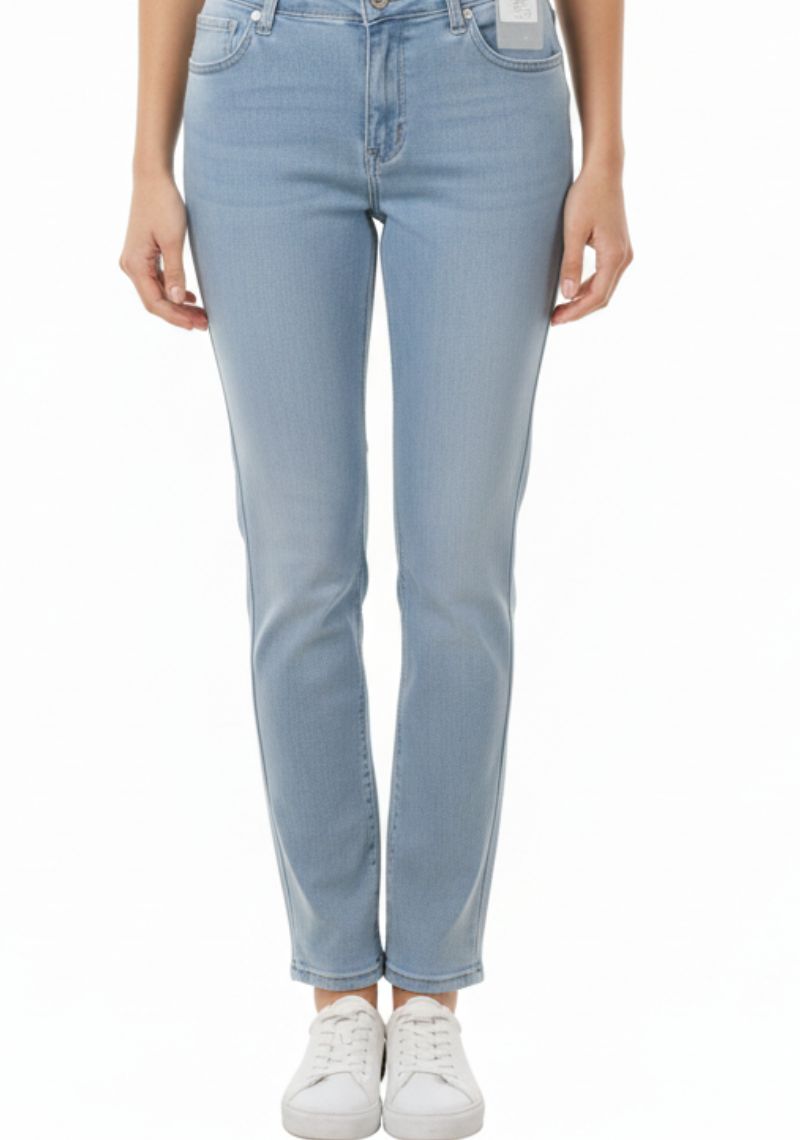 WOMEN JEAN (SL)-LIGHT INDIGO