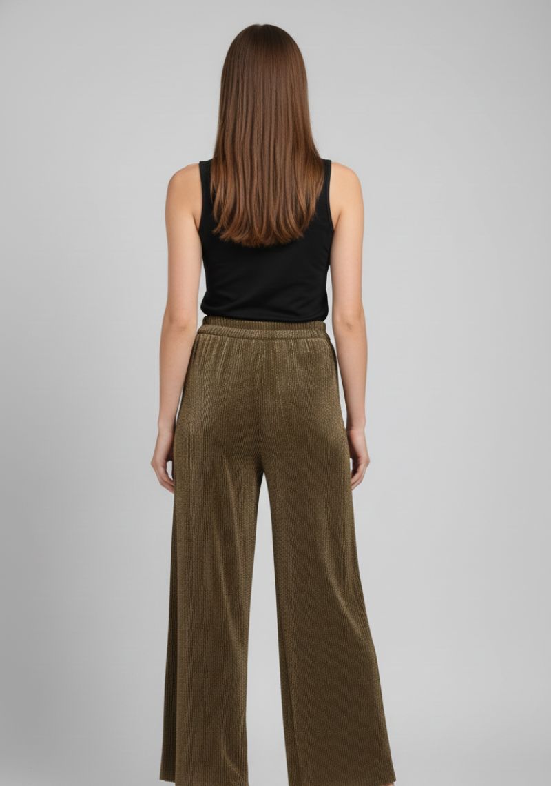 WOMENS PALAZZO - WALNUT BROWN