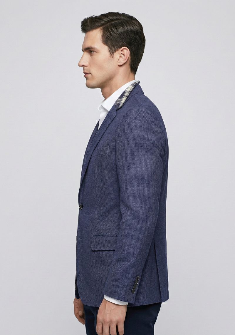 MENS BLAZER - PLAIN DARK BLUE