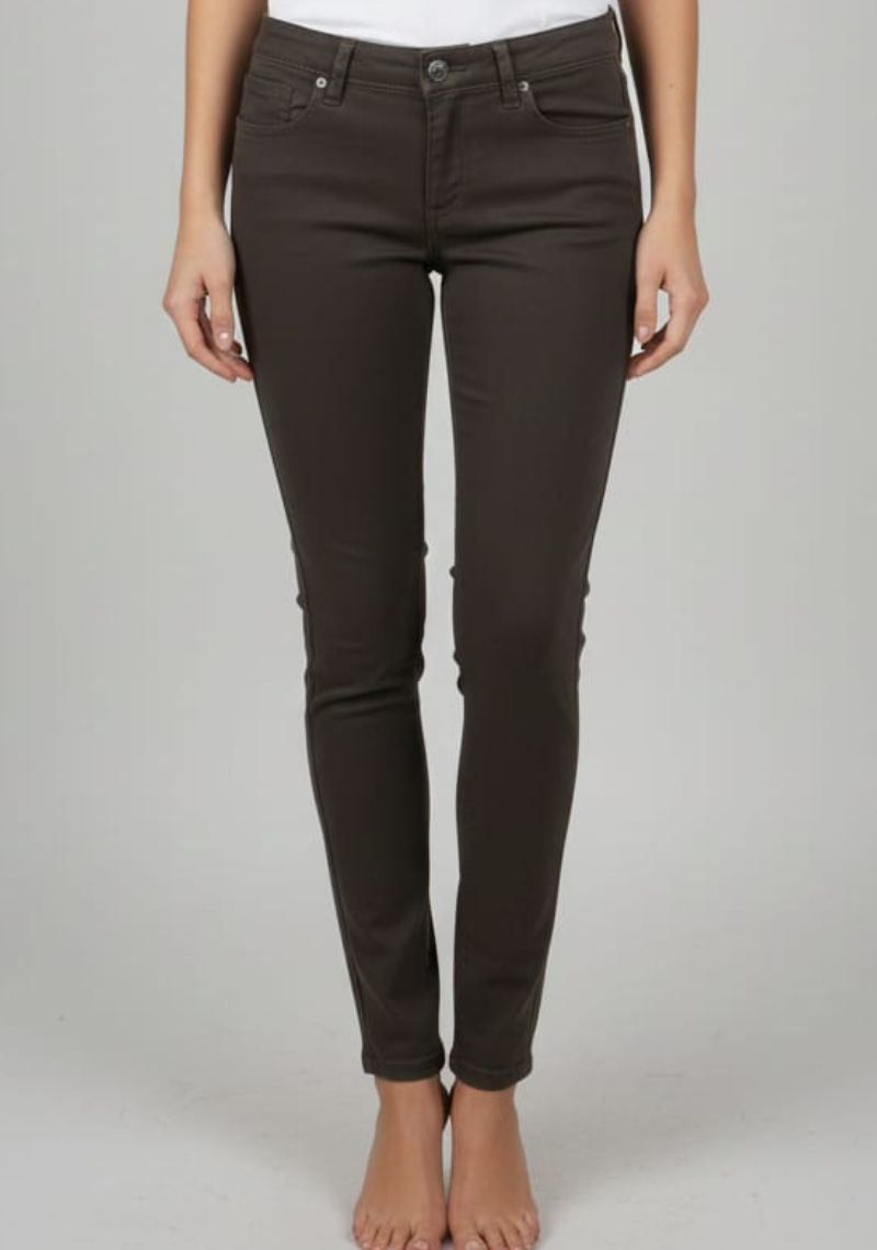 WOMEN JEAN (SL)-DARK GRAY