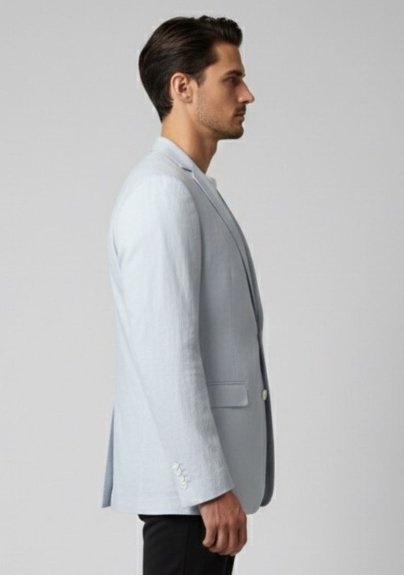 MENS BLAZER - WINTER SKY BLUE