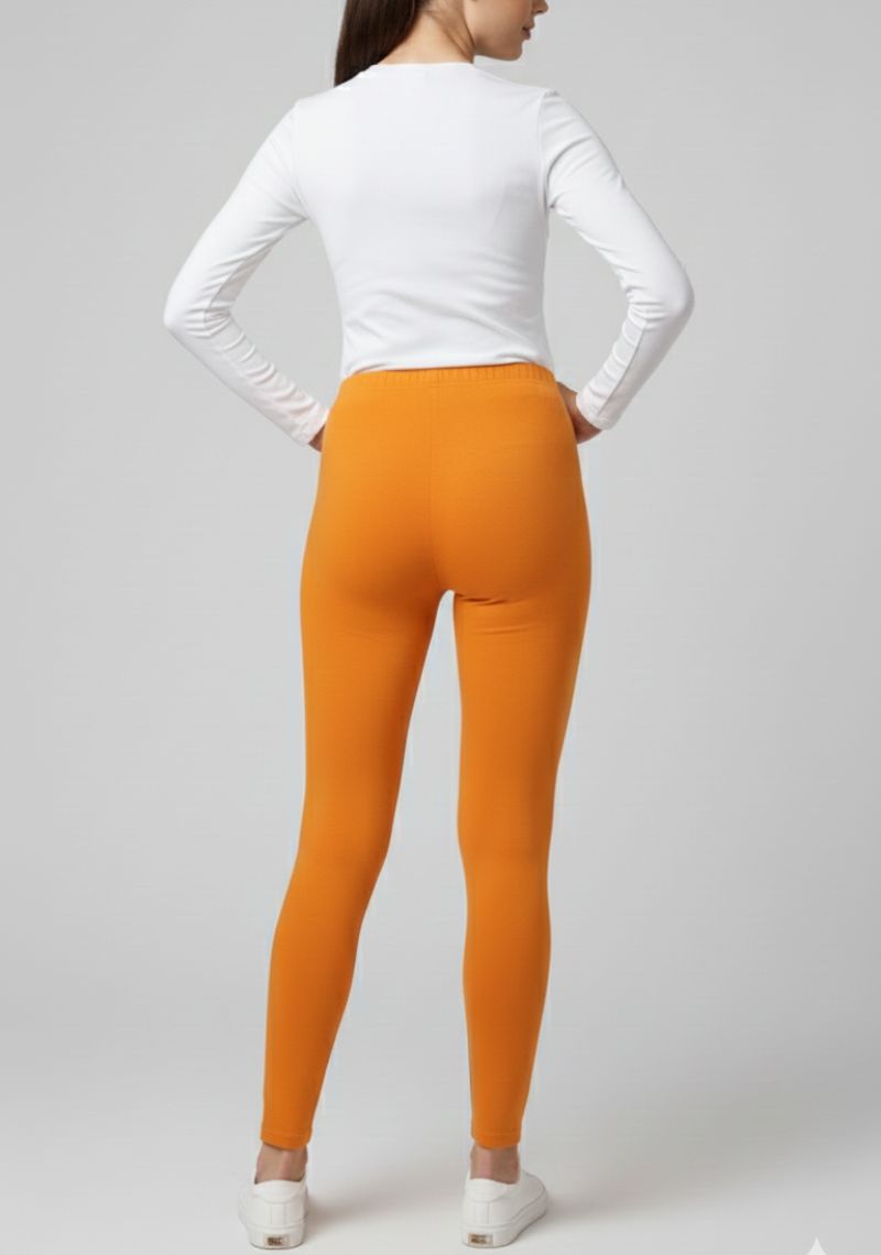 WOMENS LEGGINGS [MD] - LIGHT ORANGE