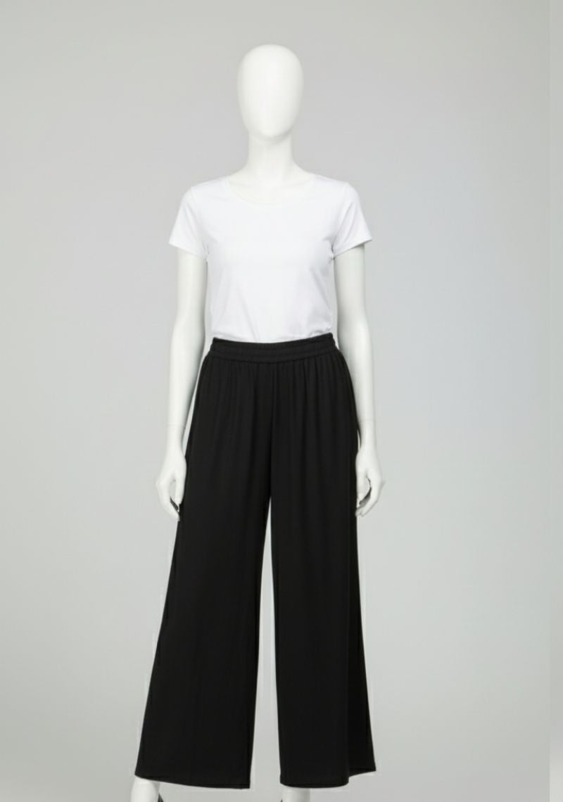 WOMENS PALAZZO - RICH [ BLACK ]