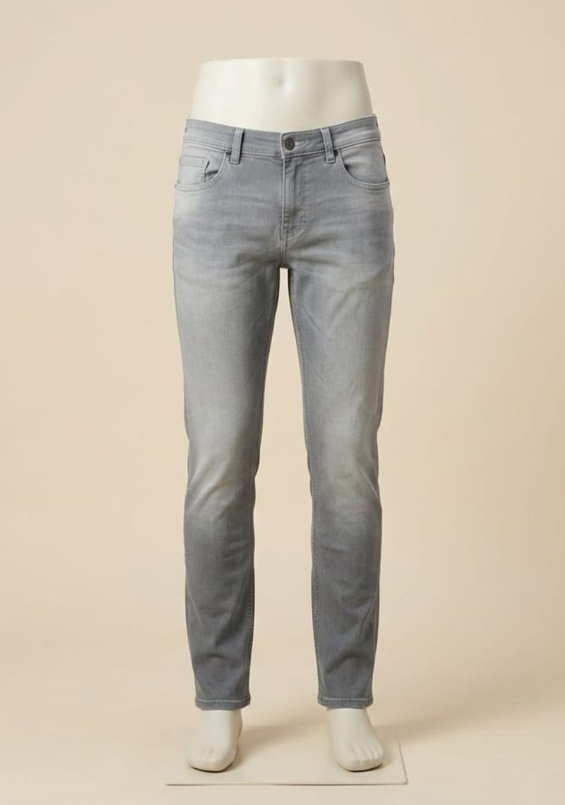 Mens Denim Pant (Slim) - Light Gray (ED)