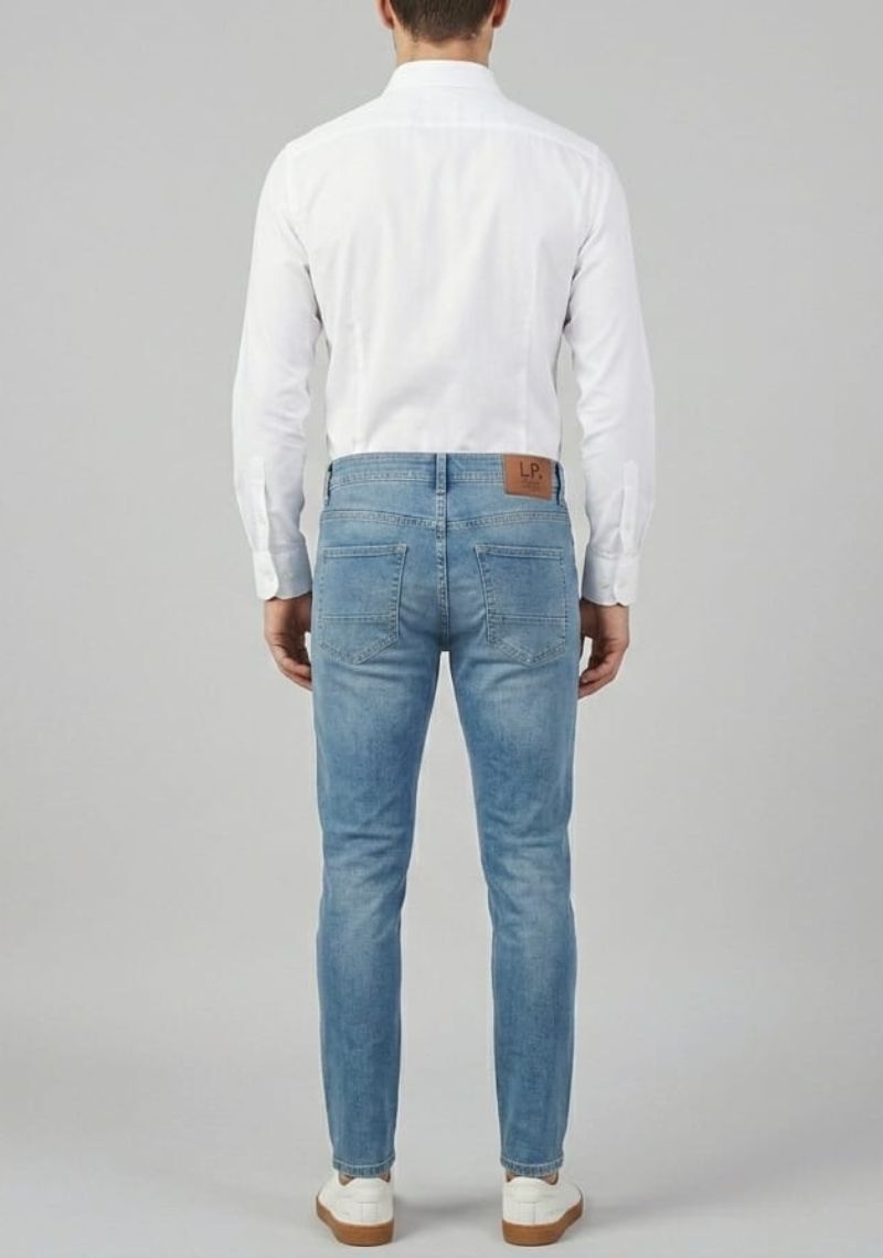 Mens Denim Pant(Smart Fit)- Blue(ED)