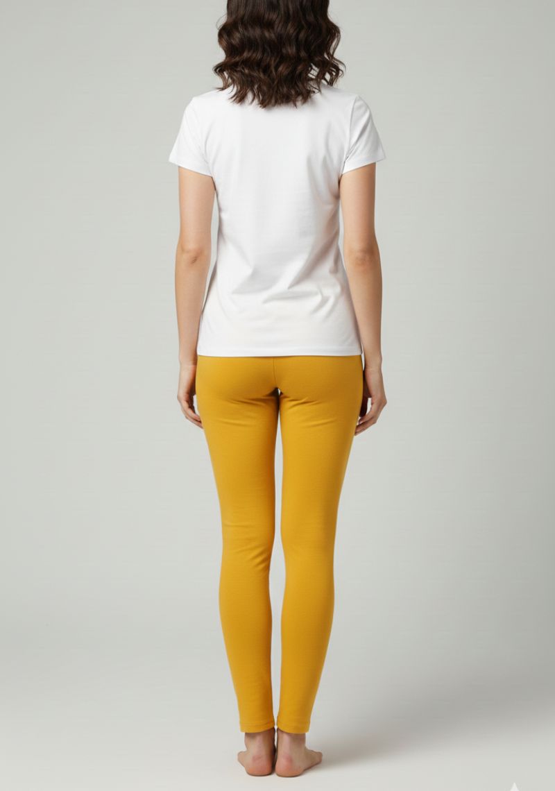 WOMENS LEGGINGS [MD] - BRIGHT YELLOW