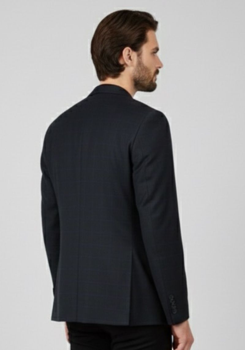 MENS BLAZER - PLAIN DARK BLUE